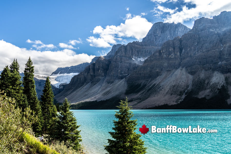 Banff Bow Lake in December